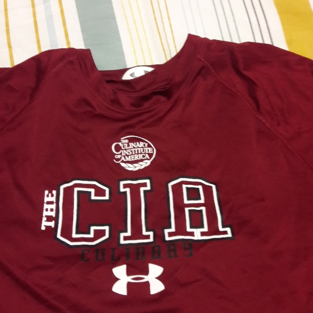 Under armour culinary institute shirt